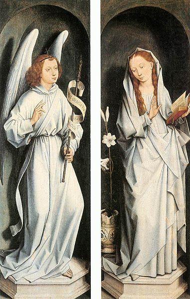 The Annunciation, Hans Memling